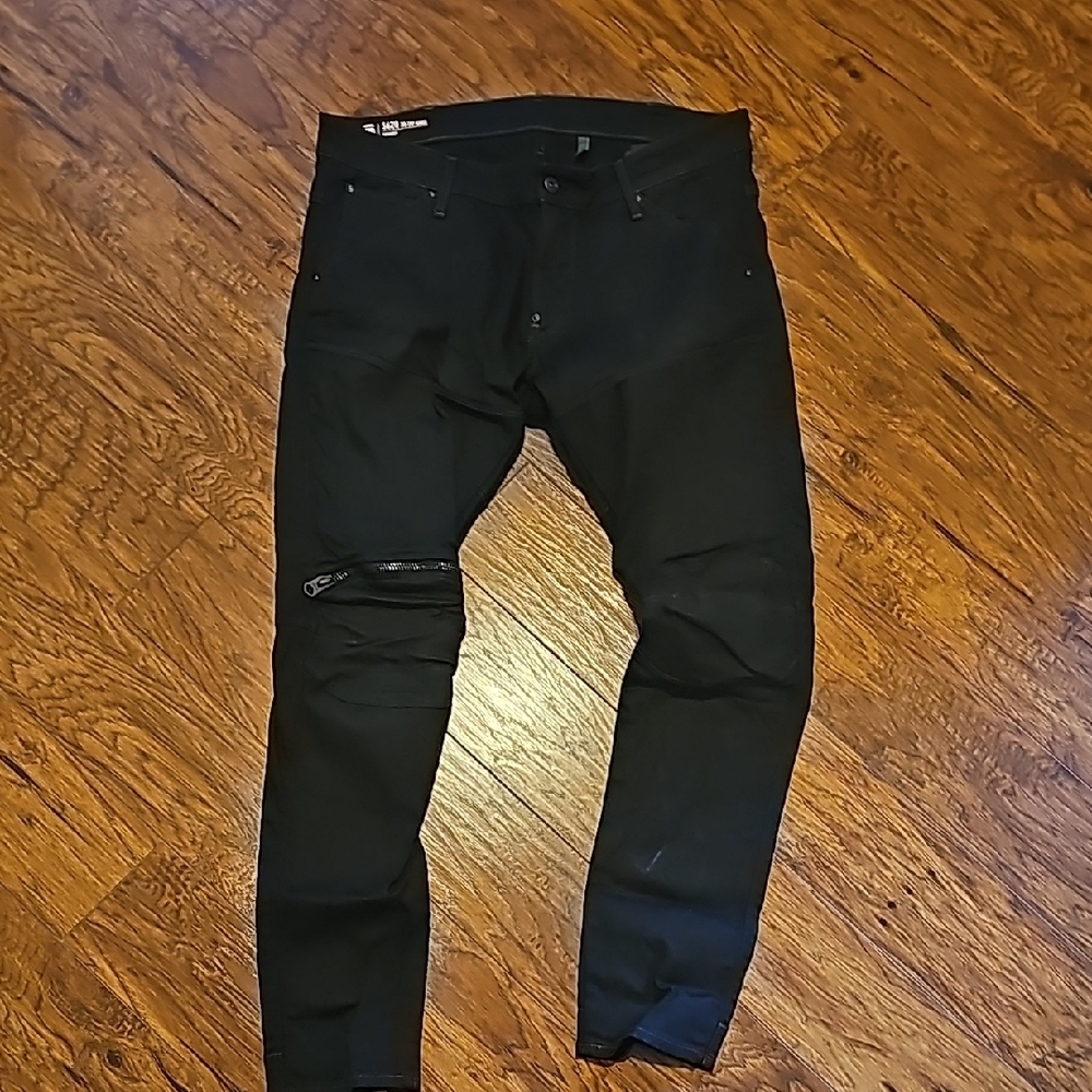 G-star zip knee jeans